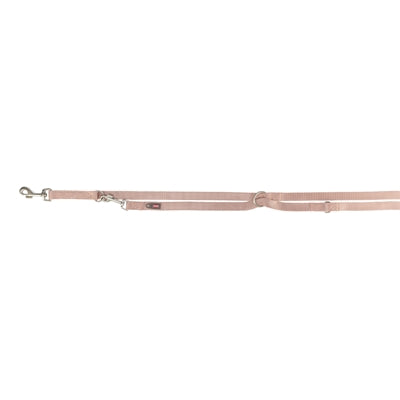 Trixie Hondenriem Premium Verstelbaar Blush hondenhalsband nylon 200x1 cm