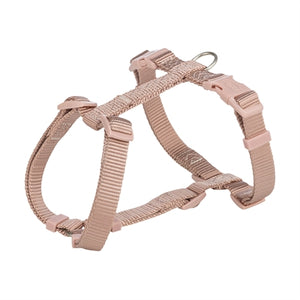 Trixie Hondentuig Premium H-tuig Blush Roze hondenhalsband hondenriem nylon
