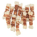 Trixie Marbled Duckies Met Eend en Kabeljauw hondensnacks kauwsnack 400 st