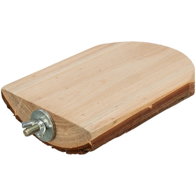 Trixie Platform Met Schroefbevestiging Schorshout knaagdierspeelgoed 15x10 cm