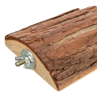 Trixie Platform Met Schroefbevestiging Schorshout knaagdierspeelgoed 15x10 cm