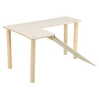 Trixie Platform Met Helling Voor Muizen / Hamsters Onbehandeld Hout knaagdierspeelgoed 47x30x25 cm