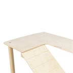 Trixie Platform Met Helling Voor Muizen / Hamsters Onbehandeld Hout knaagdierspeelgoed 47x30x25 cm