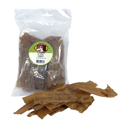 Petsnack Buffel Jerkey hondensnacks kauwsnack 12-15 cm 100-180 gr