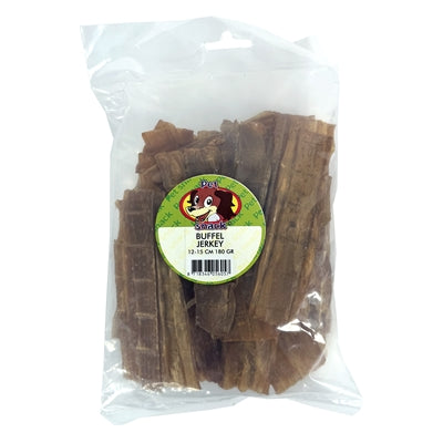 Petsnack Buffel Jerkey hondensnacks kauwsnack 12-15 cm 100-180 gr