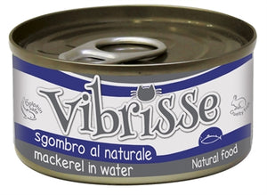 Vibrisse Cat Makreel kattenvoer natvoer 24x70 gr