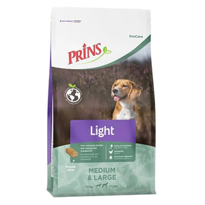 Prins Procare Light Low Calorie hondenvoer droogvoer 12 kg