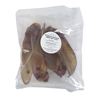 Petsnack Buffalo Oren Met Vlees hondensnacks gedroogd