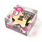 The Barking Bakery Mini Iced Woofins Vanilla en Carob Trio Assorti hondenkoekjes