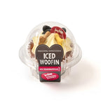 The Barking Bakery Carob Woofin Met Geel Glazuur hondenkoekjes