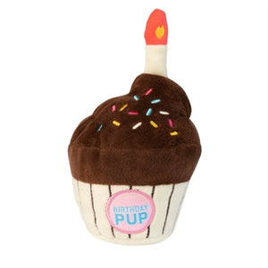 Fuzzyard Birthday Cupcake Pluche hondenspeelgoed 13x13x20 cm