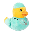 Fuzzyard Duck Ducktor Pluche hondenspeelgoed 16x15x17 cm