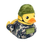 Fuzzyard Duck Commanduck Pluche hondenspeelgoed 16x15x17 cm