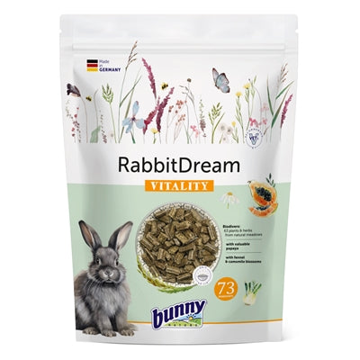 BUNNY NATURE KONIJNENDROOM VITALITY 1,5 KG
