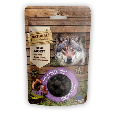 Natural Greatness Semi-moist Bits Weight Support hondensnacks zacht 150 gr