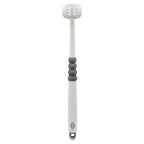 Trixie 3-KOPPIGE Tandenborstel Hond / Kat Wit / Grijs vachtverzorging 18 cm