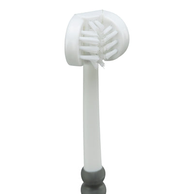 Trixie 3-KOPPIGE Tandenborstel Hond / Kat Wit / Grijs vachtverzorging 18 cm