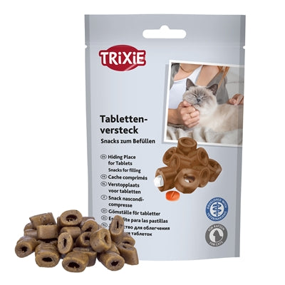 TRIXIE VERSTOPPLAATS VOOR TABLETTEN VOOR KATTEN 50 GR