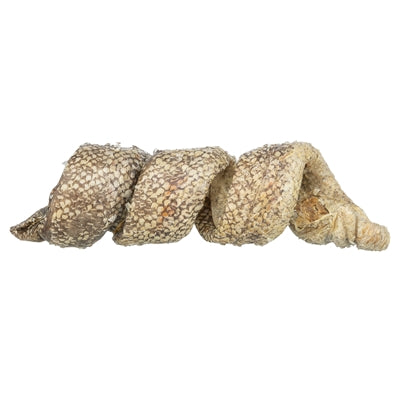 Trixie Denta Fun Curl Wokkel Met Kabeljauw hondensnacks kauwsnack 12 cm 25 gr 50 st