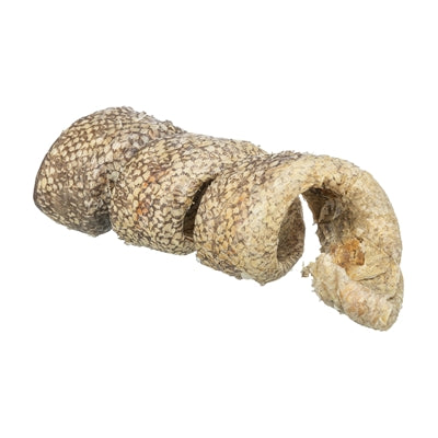 Trixie Denta Fun Curl Wokkel Met Kabeljauw hondensnacks kauwsnack 12 cm 25 gr 50 st