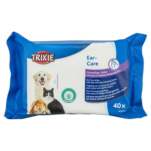 Trixie Oor Verzorgingsdoekjes vachtverzorging hond 40 st