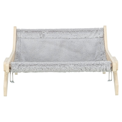 Trixie Hangmat Hout Onbehandeld Grijs kattenmand 47x24x38 cm