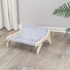 Trixie Hangmat Hout Onbehandeld Grijs kattenmand 47x24x38 cm