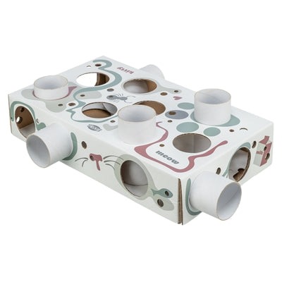 Trixie Cat Activity Paws'n'treats Box Karton kattenspeelgoed 35x20x7 cm