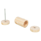 Trixie Snack Roll Hout Onbehandeld knaagdierspeelgoed 6x6X11 cm