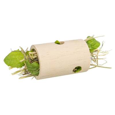 Trixie Snack Roll Hout Onbehandeld knaagdierspeelgoed 6x6X11 cm