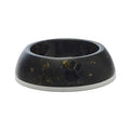 SAVIC VOERBAK DELICE 3 MARBLE ZWART / GOUD 26X26X8 CM 1,2 LTR