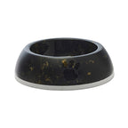 Savic Voerbak Delice 3 Marble Zwart / Goud hond 26x26x8 cm 1,2 ltr