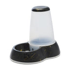 Savic Drinkbak Loop Marble Zwart / Goud voerbak hond