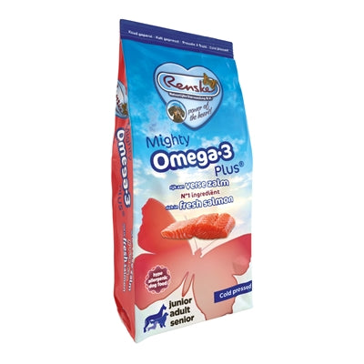 RENSKE MIGHTY OMEGA PLUS ZALM GEPERST HYPOALLERGEEN 6,5 KG
