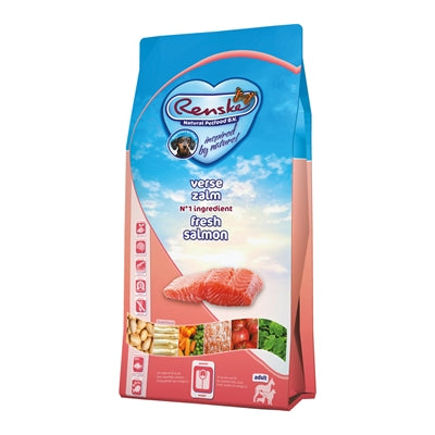 Renske Super Premium Adult Zalm Graanvrij Hypoallergeen hondenvoer droogvoer