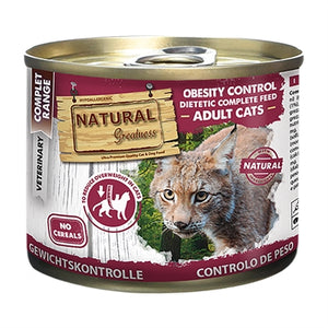 Natural Greatness Cat Obesity Control Dietetic Junior / Adult kattenvoer natvoer 200 gr