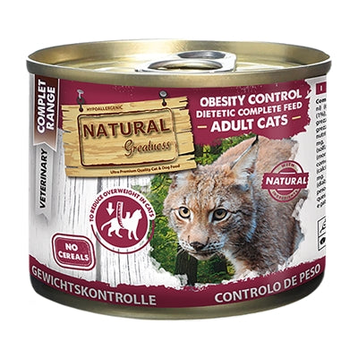 NATURAL GREATNESS CAT OBESITY CONTROL DIETETIC JUNIOR / ADULT 200 GR