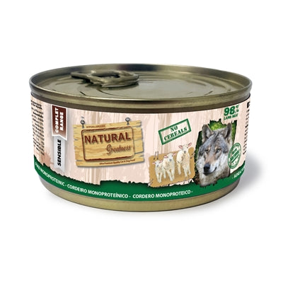 Natural Greatness Monoprotein Lamb Recipe hondenvoer natvoer