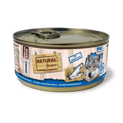 Natural Greatness Monoprotein Salmon Recipe hondenvoer natvoer