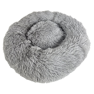SAZZZ HONDENMAND FLUFFY LICHTGRIJS 52X52X13 CM