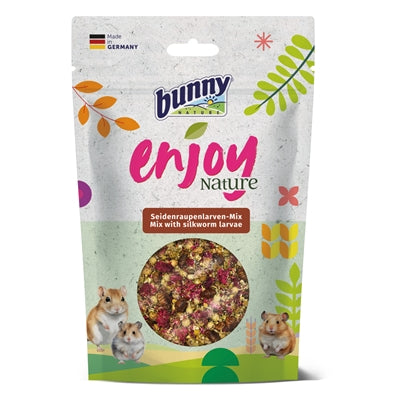 BUNNY NATURE ENJOYNATURE MIX MET ZIJDERUPS LARVEN 40 GR