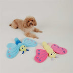 Fofos Jumbo Butterfly Blue hondenspeelgoed 25x38x10 cm