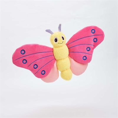 Fofos Jumbo Butterfly Pink hondenspeelgoed 25x38x10 cm