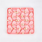 Fofos Likmat Roze voerbak hond 20x20x2 cm