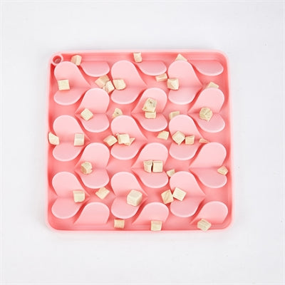Fofos Likmat Roze voerbak hond 20x20x2 cm