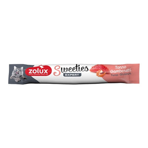 Zolux Sweeties Expert Creamy Stick Tonijn / Garnaal kattensnacks zacht