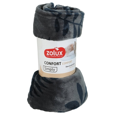 Zolux Hondendeken Cocoon Patroon Grijs Assorti hondenmand 100x75 cm