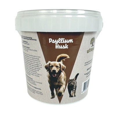 Utopia Psyllium Husk vachtverzorging hond 500 gr