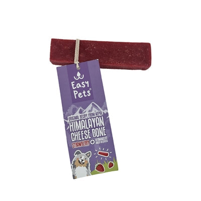 Easypets Himalayan Cheese Bone Kaas Bot Aardbei hondensnacks hard