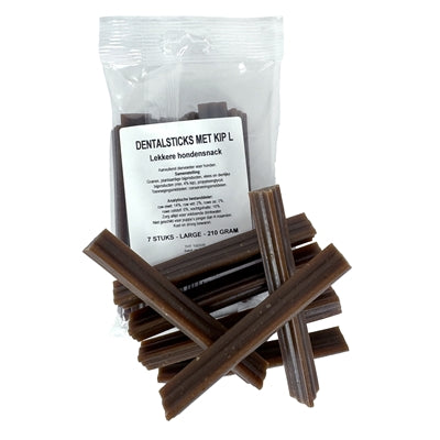 I AM DENTAL STICKS MET KIP L 210 GR 7 ST